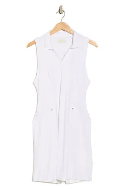 Callaway Sleeveless Flounce Mesh Detail Golf Dress In Multi
