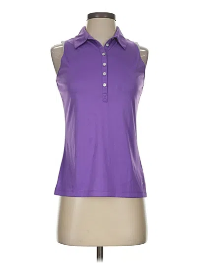 Pre-owned Callaway Sleeveless T-shirt In Purple