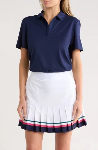 Callaway Solid Hue Polo In Blue