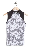 Callaway Textured Abstract Tank In Multi