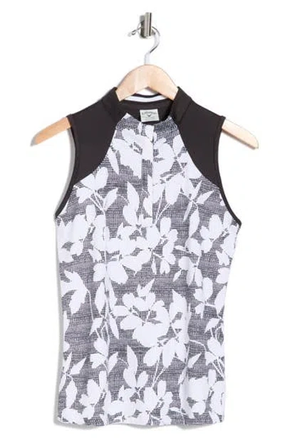 Callaway Textured Abstract Tank In Multi