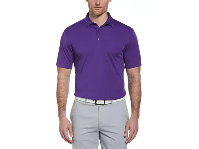 Callaway Tournament Short Sleeve Polo In Purple