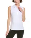 Callaway Twill Knit Polo Shirt In White
