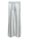 Calle Del Mar Cabana Stripes Knit Trousers
