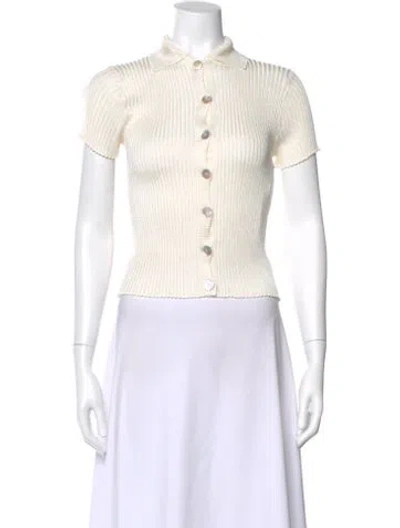 Pre-owned Calle Del Mar Crew Neck Sweater W/ Tags In Neutral