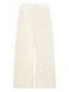 Calle Del Mar Grid-pattern Knit Trousers