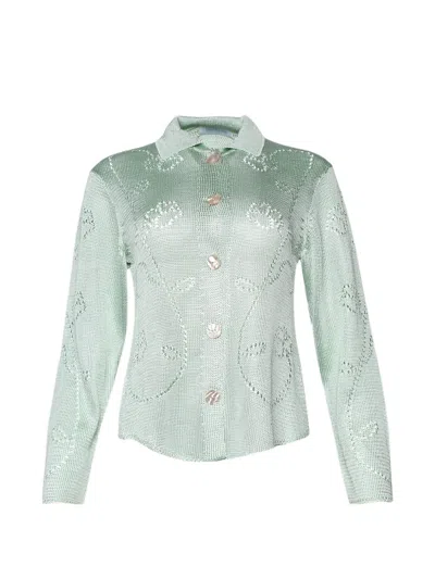 Calle Del Mar Ivy Shirt In Blue