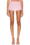 Calle Del Mar Micro Stripe Lycra Mini Short