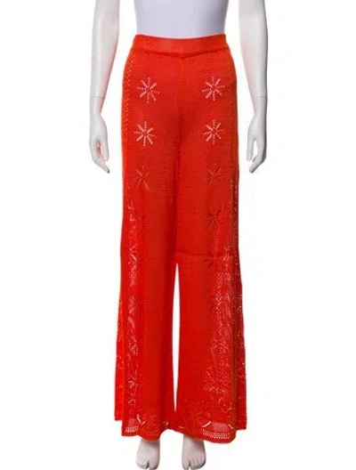 Pre-owned Calle Del Mar Patterned Lounge Set In Orange