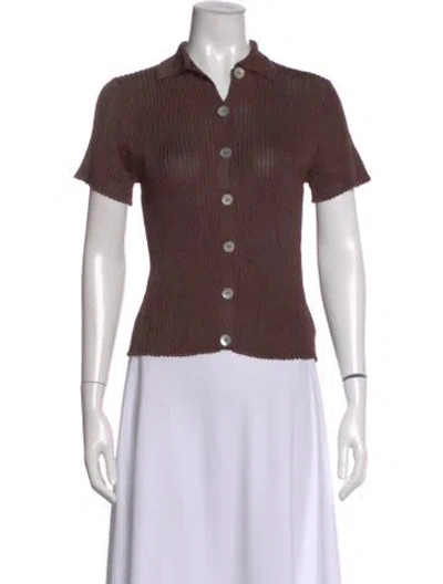 Pre-owned Calle Del Mar Sweater In Brown