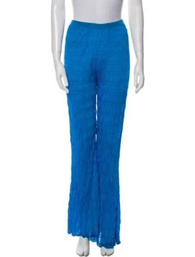 Pre-owned Calle Del Mar Wide Leg Pants In Blue