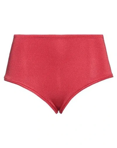 Calle Del Mar Woman Shorts & Bermuda Shorts Tomato Red Size M Viscose, Lycra