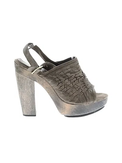 Pre-owned Calleen Cordero Heels In Gray