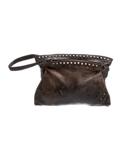 Pre-owned Calleen Cordero Leather Belt Bag In Brown