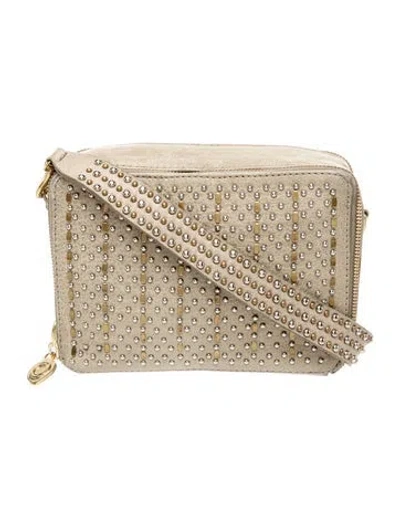Pre-owned Calleen Cordero Leather Crossbody Bag In Neutrals