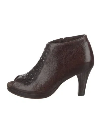 Pre-owned Calleen Cordero Leather Pumps In Brown