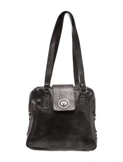 Pre-owned Calleen Cordero Leather Shoulder Bag In Multi
