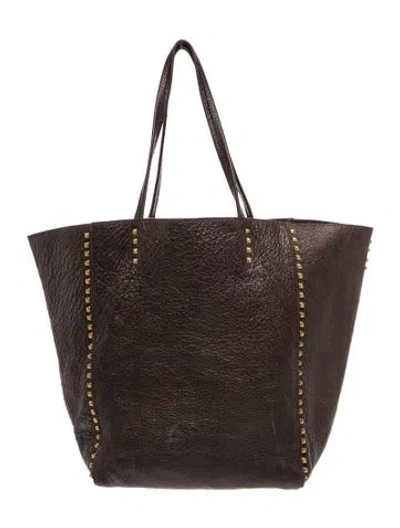 Pre-owned Calleen Cordero Leather Tote In Brown