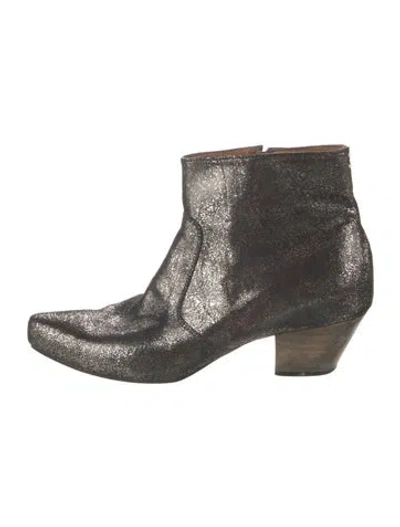 Pre-owned Calleen Cordero Suede Boots In Multi