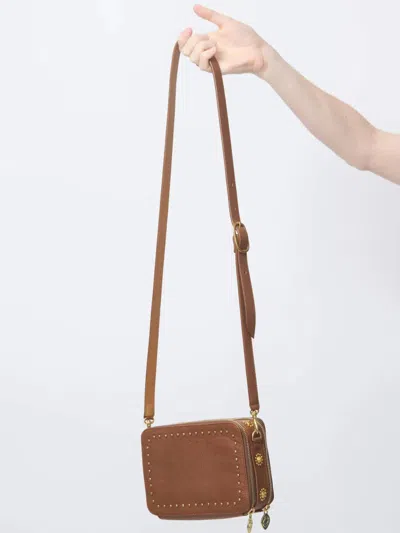 Calleen Cordero Women's Tilda Mini Messenger Bag In Miel In Red