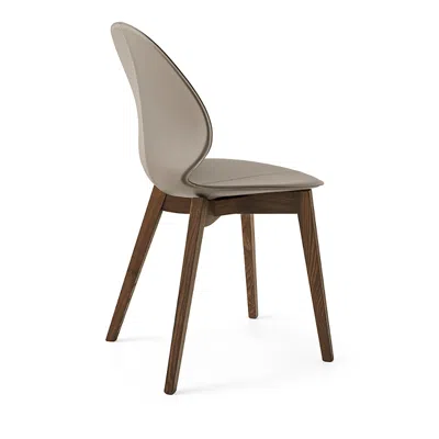 Calligaris Basil Chair In Taupe