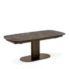 Calligaris Cameo Table In Matte Bronze