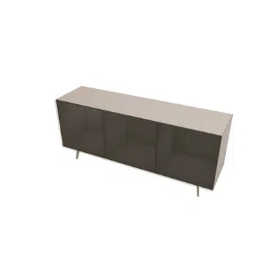 Calligaris Crystal Sideboards Buffets In Gray