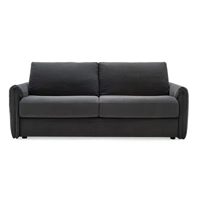 Calligaris Darwin Upholstered Sofa With Bed In Gray
