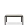 Calligaris Duca Extension Dining Table In Lead Gray