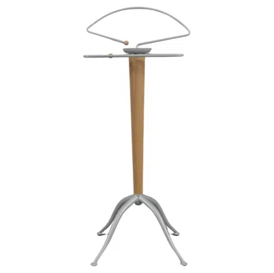 Pre-owned Calligaris Italian Postmodern  Valet Stand, Made In Italy 1980s In Brown
