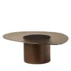 Calligaris Mushroom Cocktail Table In Bronze