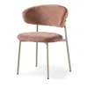 Calligaris Oleandro Dining Chair In Burnt Rose