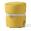 Calligaris Pouf Ottoman In Lemon Yellow