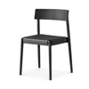 Calligaris Scandia Dining Chair In Matte Black