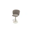 Calligaris Sweel Adjustable Stools In Gray