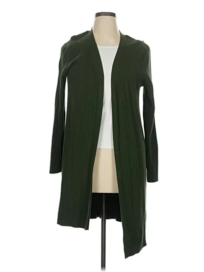 Pre-owned Calligraphie Cardigan Sweater In Green