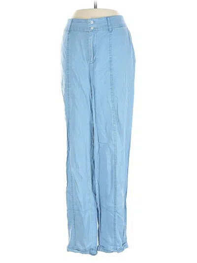 Pre-owned Calligraphie Casual Pants In Blue