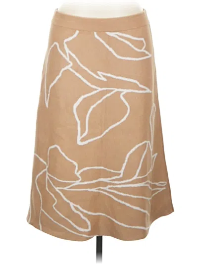 Pre-owned Calligraphie Casual Skirt In Tan