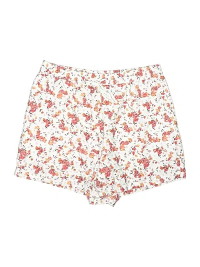 Pre-owned Calligraphie Shorts In White