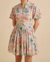 Calling June Pearl Mini Dress In Pink