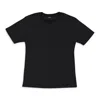 Callipygian Baby Thermal Black Short Sleeve T-shirt In Black