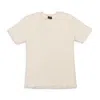 Callipygian Baby Thermal Natural Short Sleeve T-shirt In Beige