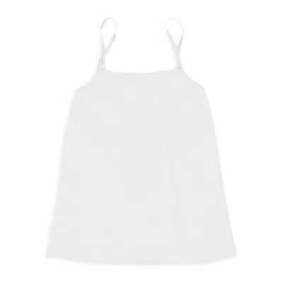 Callipygian Base White Tank