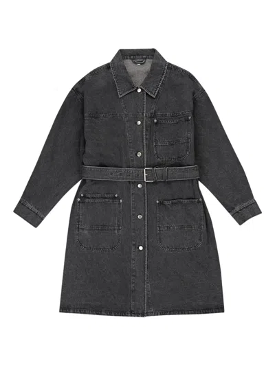 CALLIPYGIAN BELTED DENIM JACKET