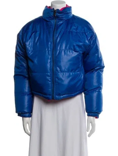 Pre-owned Callipygian Down Jacket In Blue