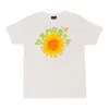 Callipygian Flower Baby White T-shirt In White