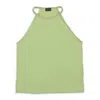 Callipygian Halter Kiwi Green Tank In Green