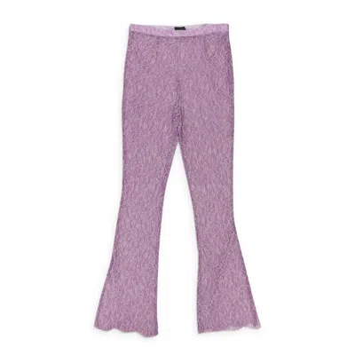 Callipygian Lace Purple Pants