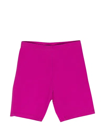 Callipygian Pink Shorts In Red