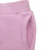 Callipygian Rib Pink Sweatpants In Multi